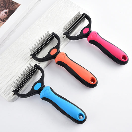 Universal Pet Hair Removal and Detangling Comb