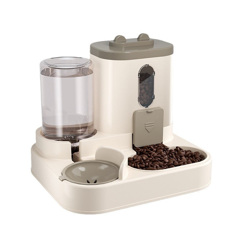 Automatic cat food dispenser